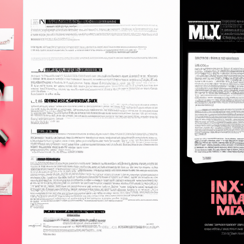 Minimal newsletter editorial layout with film strip icons, typography, and soft gradients.